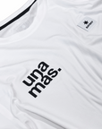 saysky clean combat t-shirt, una mas, white.