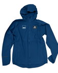 saysky clean pace hooded jacket, blue.