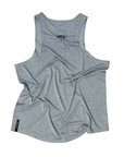 classic mens singlet, heather grey.