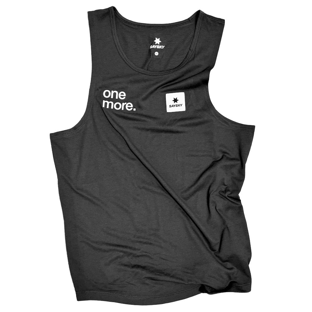 saysky clean combat singlet, black.