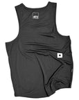 saysky clean combat singlet, black.