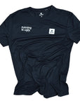 saysky clean combat t-shirt, black.