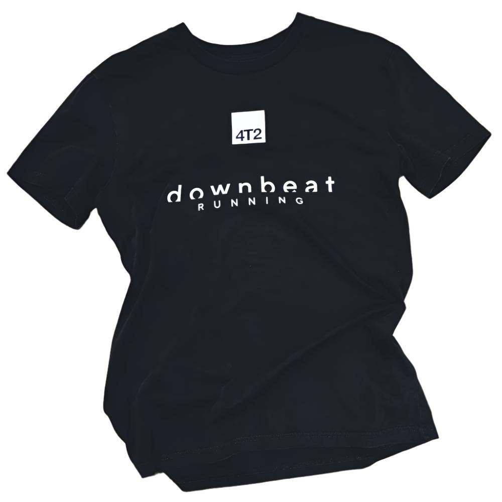 tee downbeat running, tokyo love on vintage black, archive.