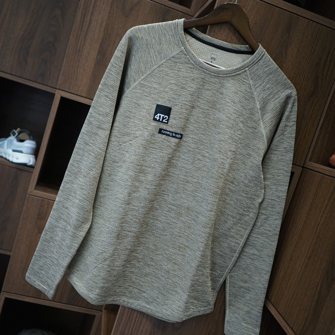 classic winter tectro longsleeve, twotone sand.