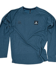 saysky blaze longsleeve, blue melange.