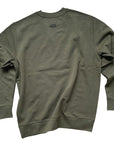 sweater, get lost, army green.