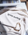 longsleeve, gone surfing, raw white.