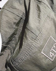 technical adjustable race cap, gone running, dark olive.