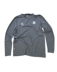saysky clean pace longsleeve, get lost, grey.