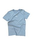 tee, running is boring, vintage grey.