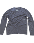 saysky clean pace longsleeve, running is ugly, grey.